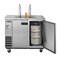 Maxx Cold Beer Tower, 10.5 CUFT, SS Top/Ext., 2- 3" Polished SS Dispenser MXBD48-2S - alternate 4